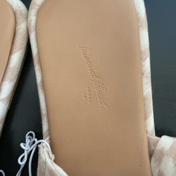 NWOT Universal Thread Meg Knotted Slide Sandals Almond Brown Women’s Size 6 - Picture 8 of 9